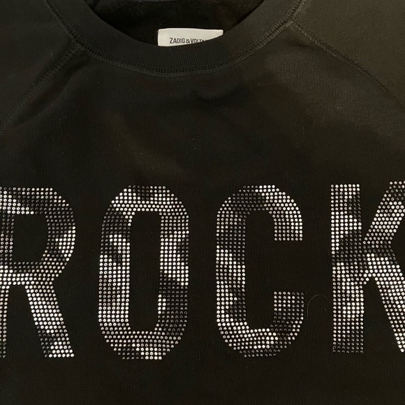 Zadig & Voltaire ROCK Sweatshirt Size S - Picture 4 of 6
